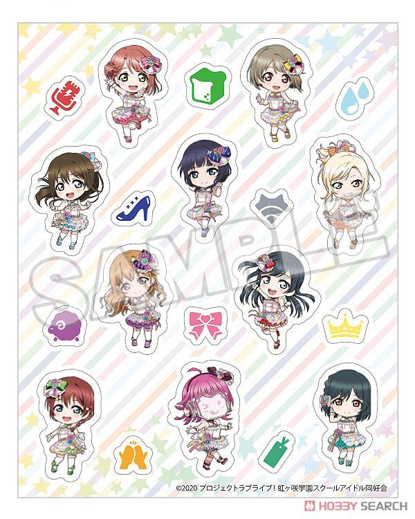 Love Live! Nijigasaki School Idol Club Nendoroid Plus Sticker Sheet