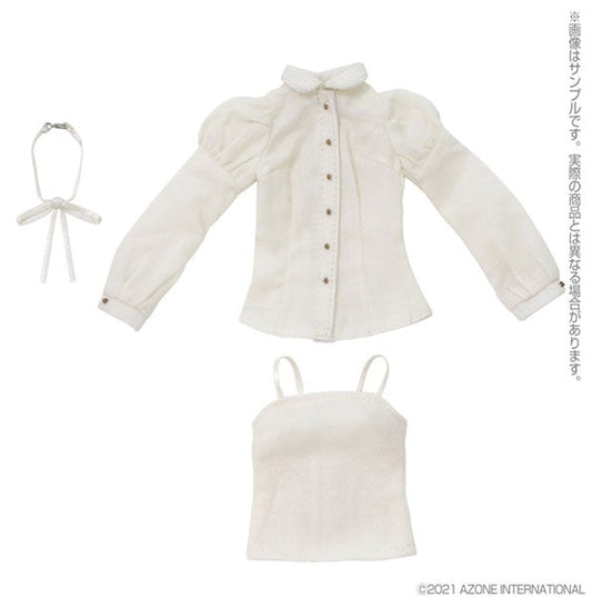 Azone Pureneemo 1/6 PNM Classical Blouse & Camisole Set (Beige)
