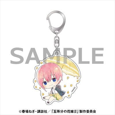 The Quintessential Quintuplets Acrylic Keychain - Umbrella - Nakano Ichika