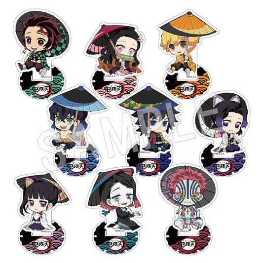 Demon Slayer Petanko Trading Acrylic Stand -Japanese Style Umbrella- (1 Random Blind Pack)