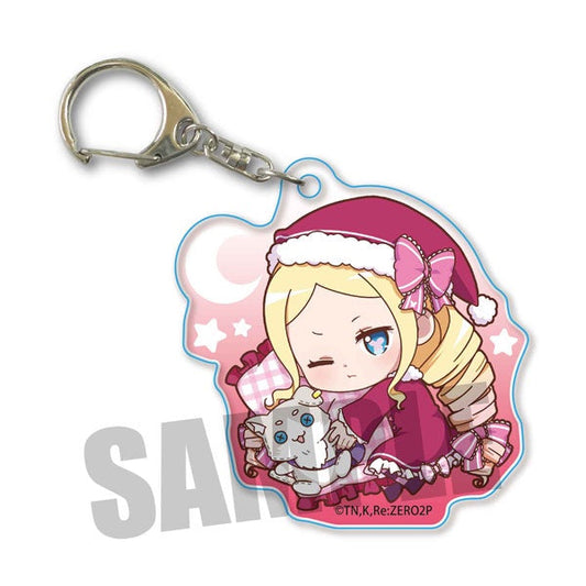 Re:Zero Gyugyutto Acrylic Key Ring Good Night Ver. Beatrice