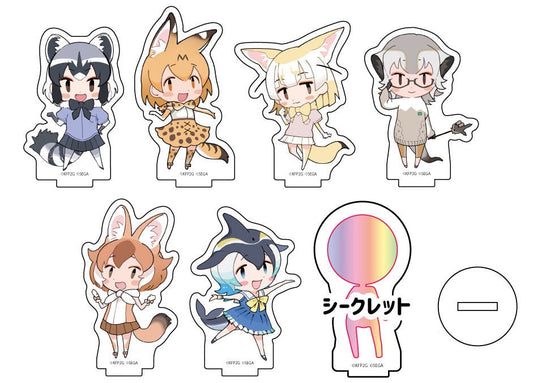 Kemono Friends 3 Acrylic Petit Stand 02 1.5th Anniversary Ver. (1 random blind pack)