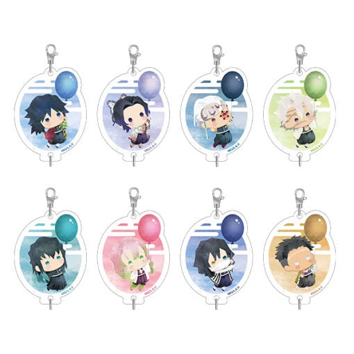 Demon Slayer Yurafuwa Acrylic Charm Balloon Ver. Vol. 2 (1 Random Blind Pack)