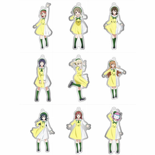 Love Live! Nijigasaki High School School Idol Club Metal Charm Strap Mirai Harmony Ver (1 Random Blind Pack)