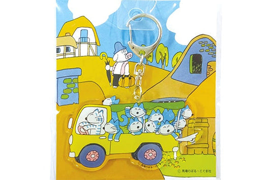 11 Piki no Neko Acrylic Key Chain Car
