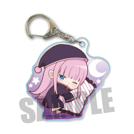 Re:Zero Gyugyutto Acrylic Key Ring Good Night Ver. Ryuzu