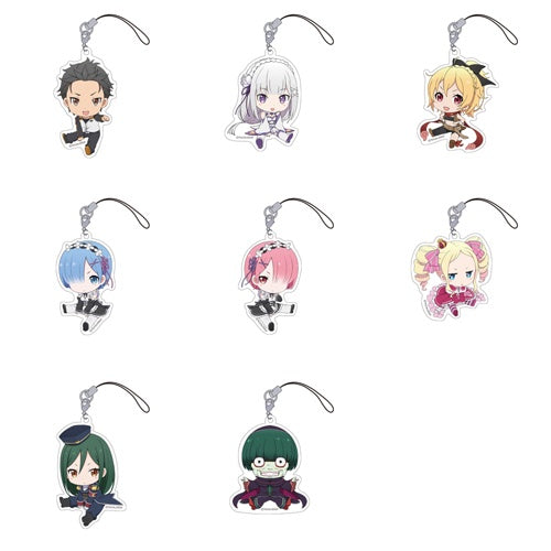 Re:Zero Petanko Trading Acryl Strap (1 Random Blind Pack)