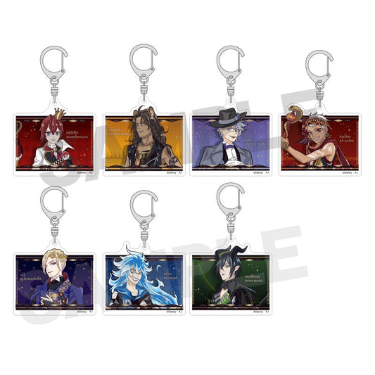 Disney Twisted Wonderland Trading Acrylic Key Chain Dormitory Leader (1 random blind pack)