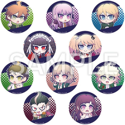 Danganronpa 1,2 Reload Japanese Paper Style CanBadge illust. Piroya (1 Random Blind Pack)