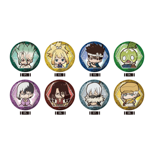Dr. Stone Metallic Can Badge 01 Vol. 1 (1 random blind pack)