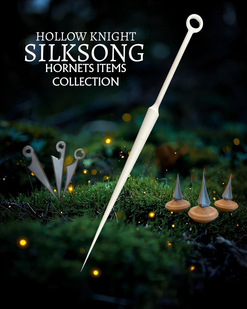 Hornets Threefold Pin Set Silksong Cosplay Prop
