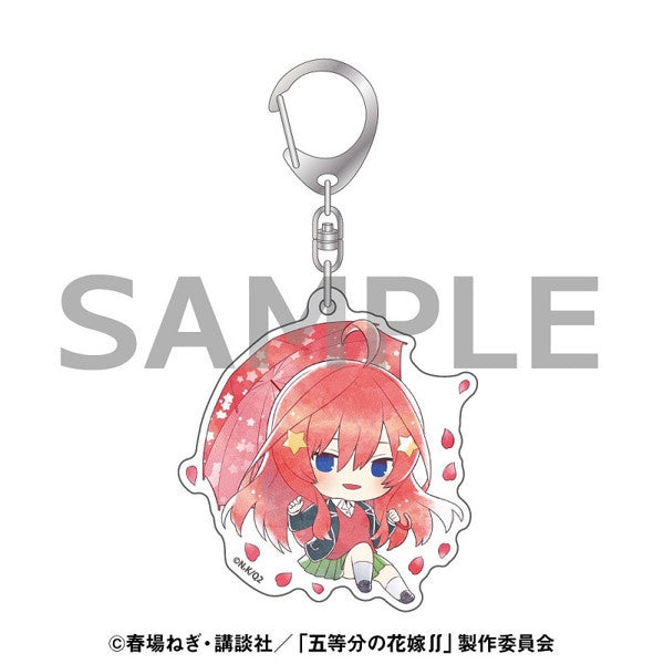 The Quintessential Quintuplets Acrylic Keychain - Umbrella - Nakano Itsuki