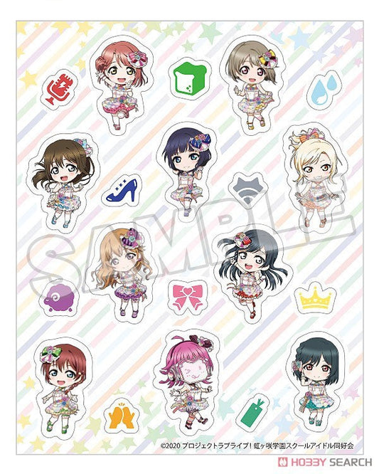Love Live! Nijigasaki School Idol Club Nendoroid Plus Sticker Sheet