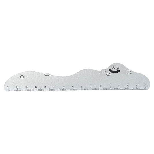 Dragon Quest Metal Ruler 15cm Liquid Metal Slime