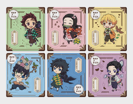 Demon Slayer Retro Acryl Stand Outing Set ~Colorful Ver.~ (1 Random Blind Pack)