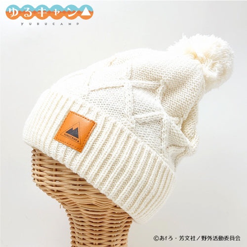 Laid-Back Camp Outlast Knit Cap (Rin Shima/Fumotoppara (White))