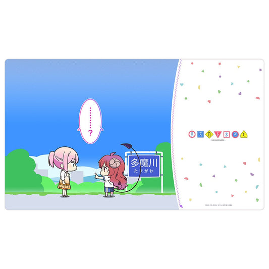 The Demon Girl Next Door Rubber Mat [Yuko & Momo/Tama River]