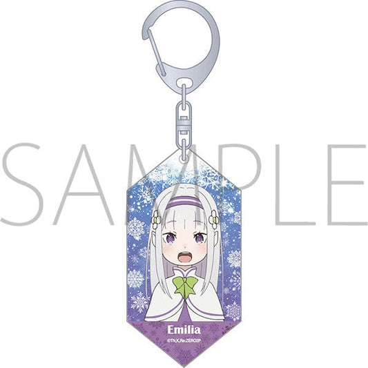 Re:Zero Acrylic Keychain - Emilia Childhood Ver.