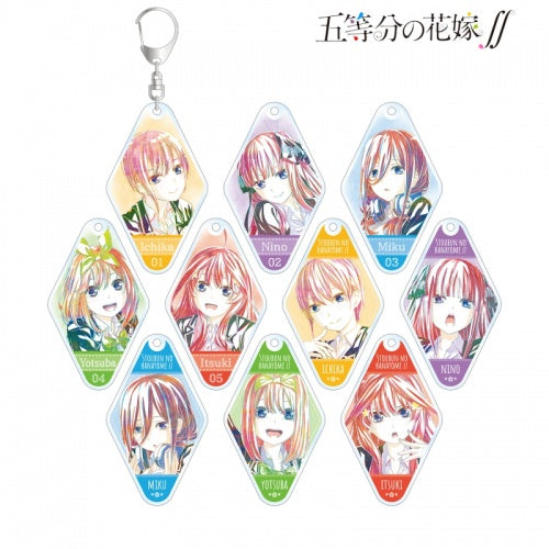 The Quintessential Quintuplets Trading Ani-Art 3 Acryl Key Chain (1 Random Blind Pack)