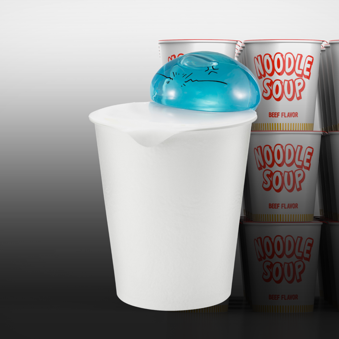 That Time I Got Reincarnated as a Slime Rimuru-sama (Slime) Noodle Stopper Figure (B) Angry Face