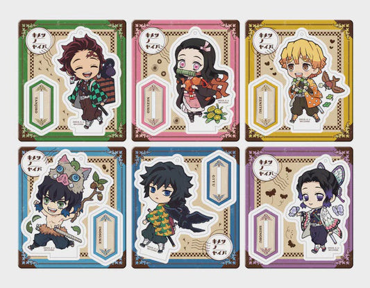 Demon Slayer Retro Acryl Stand Outing Set (1 Random Blind Pack)