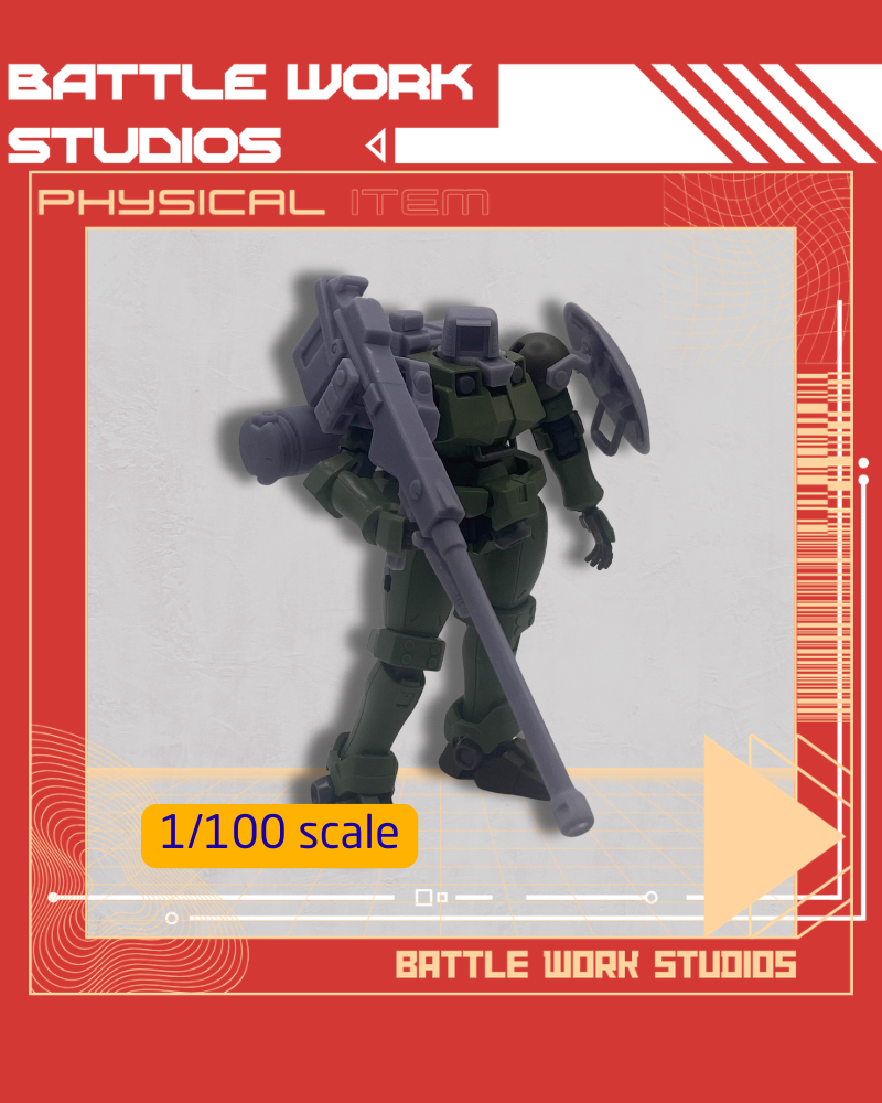 Dober Gun Leo Weapon upgrade 1/100 scale -Gundam Wing