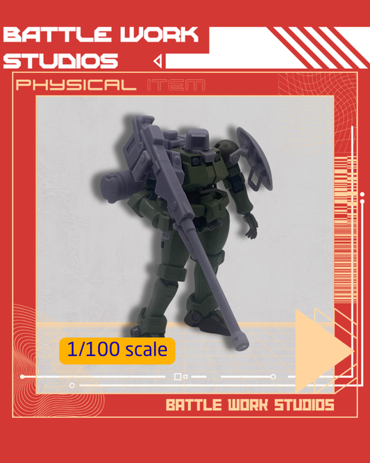 Dober Gun Leo Weapon upgrade 1/100 scale -Gundam Wing