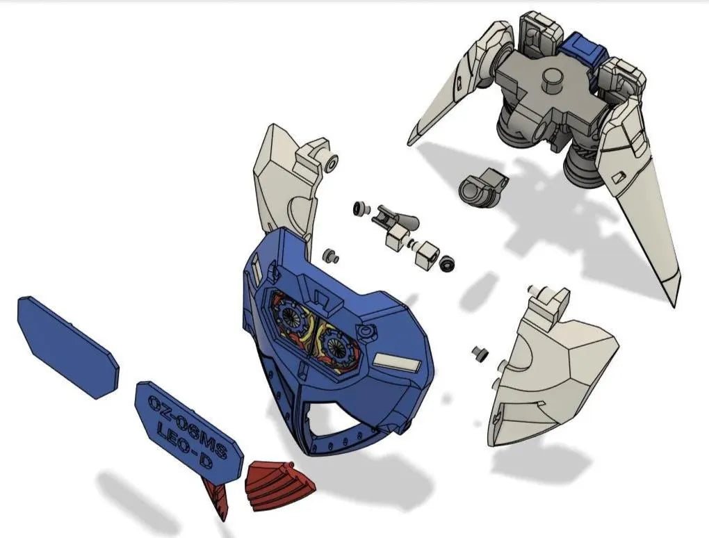 Leo D Unit Model kit - Gundam Wing