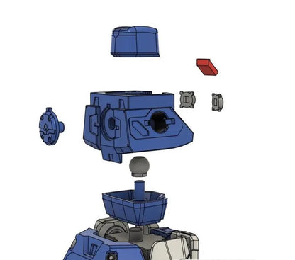 Leo D Unit Model kit - Gundam Wing